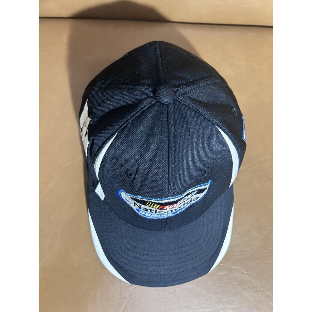 NASCAR Hat L/XL Nationwide Series 2008 2014 Authentic Stretch Victory Lane - Picture 7 of 8